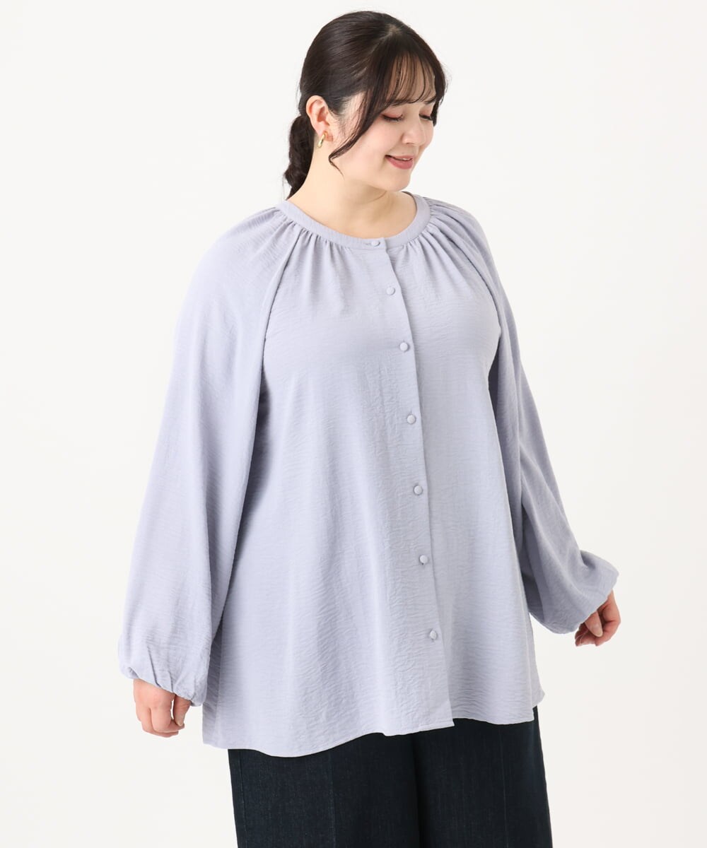 大きいサイズ/WEB限定】2WAYブラウス(ブラウス・シャツ) | eur3