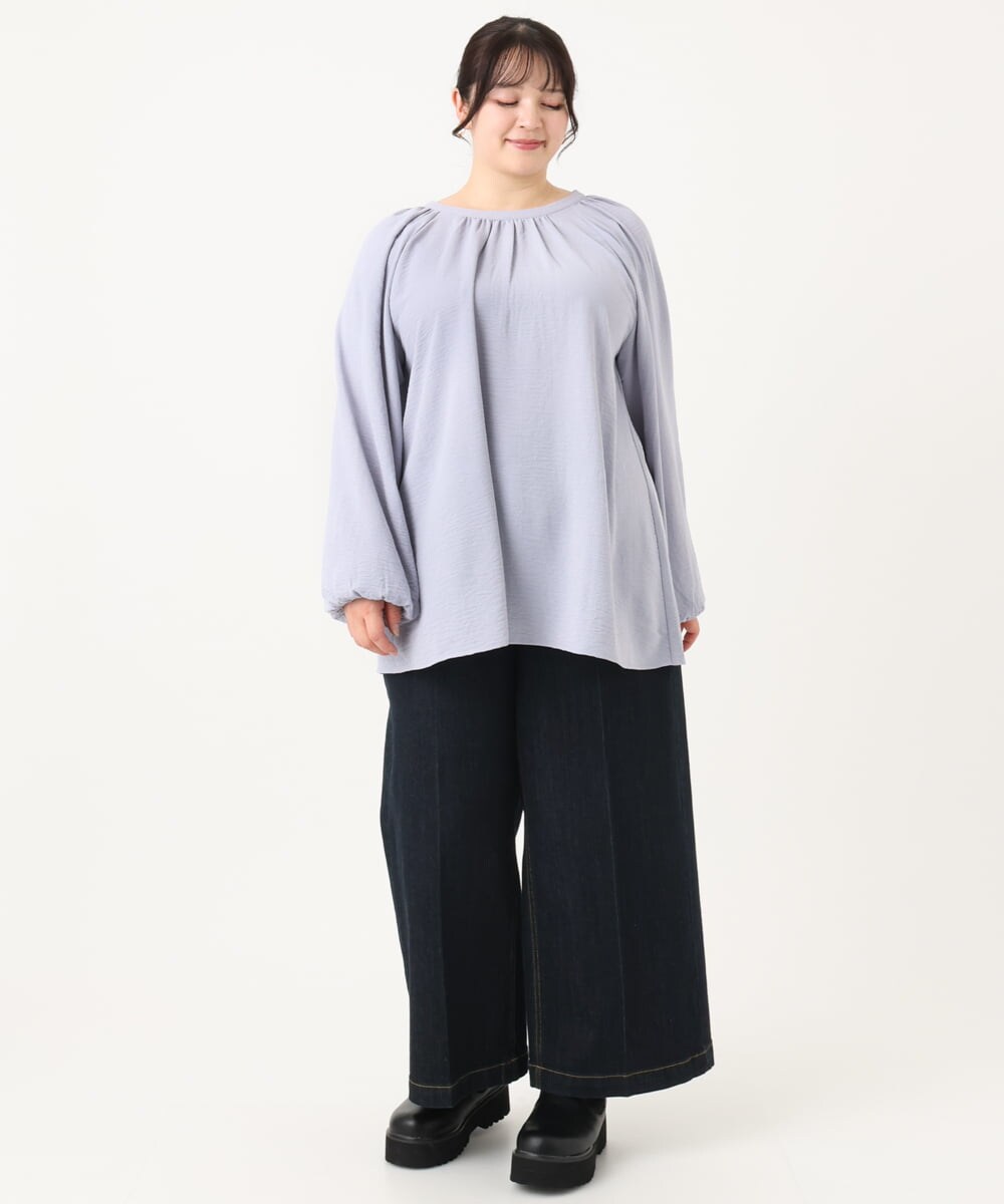 大きいサイズ/WEB限定】2WAYブラウス(ブラウス・シャツ) | eur3
