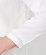 OLBBD20089 eur3(エウルキューブ) 【WEB先行販売】【大きいサイズ/11号サイズあり】2WAYブラウス ホワイト(90)