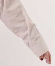 OLBBM07069 eur3(エウルキューブ) 【SOSO×eur3/大きいサイズ】起毛ノーカラーシャツ ベージュ