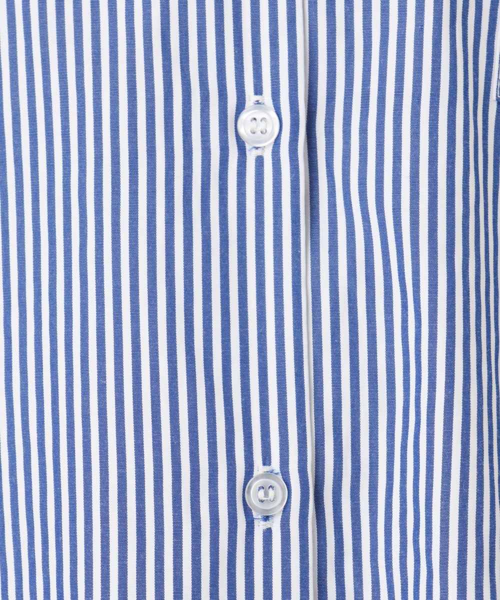 OLBCA08099 eur3(エウルキューブ) 【大きいサイズ】ドロップショルダーロングシャツ ネイビー(57)