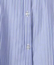 OLBCD08109 eur3(エウルキューブ) 【WEB先行販売】【大きいサイズ】レイヤード風ドロップショルダーシャツ ブルー(55)