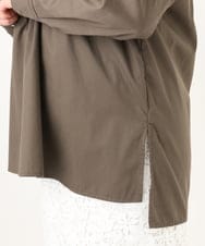OLBDA11109 eur3(エウルキューブ) 【大きいサイズ】プルオーバーシャツ カーキ(36)