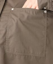 OLBDA11109 eur3(エウルキューブ) 【大きいサイズ】プルオーバーシャツ カーキ(36)