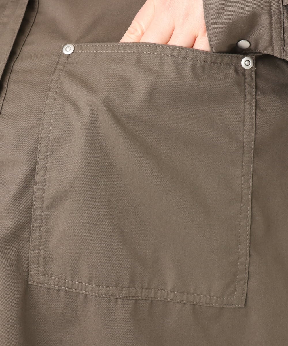 OLBDA11109 eur3(エウルキューブ) 【大きいサイズ】プルオーバーシャツ カーキ(36)