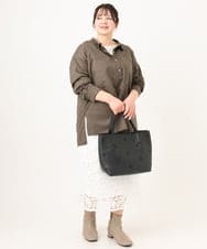 OLBDA11109 eur3(エウルキューブ) 【大きいサイズ】プルオーバーシャツ カーキ(36)