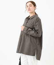 OLBDA11109 eur3(エウルキューブ) 【大きいサイズ】プルオーバーシャツ カーキ(36)