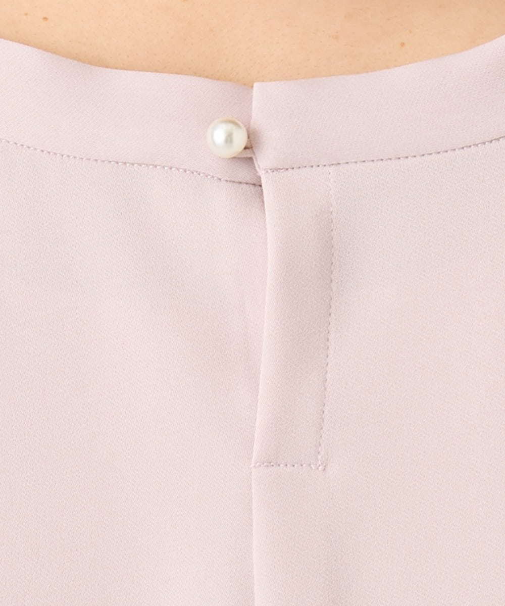 OLBDD04089 eur3(エウルキューブ) 【WEB先行販売】【大きいサイズ/11号サイズあり】ジョーゼットタックブラウス ライトピンク(01)