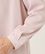 OLBDD04089 eur3(エウルキューブ) 【WEB先行販売】【大きいサイズ/11号サイズあり】ジョーゼットタックブラウス ライトピンク(01)