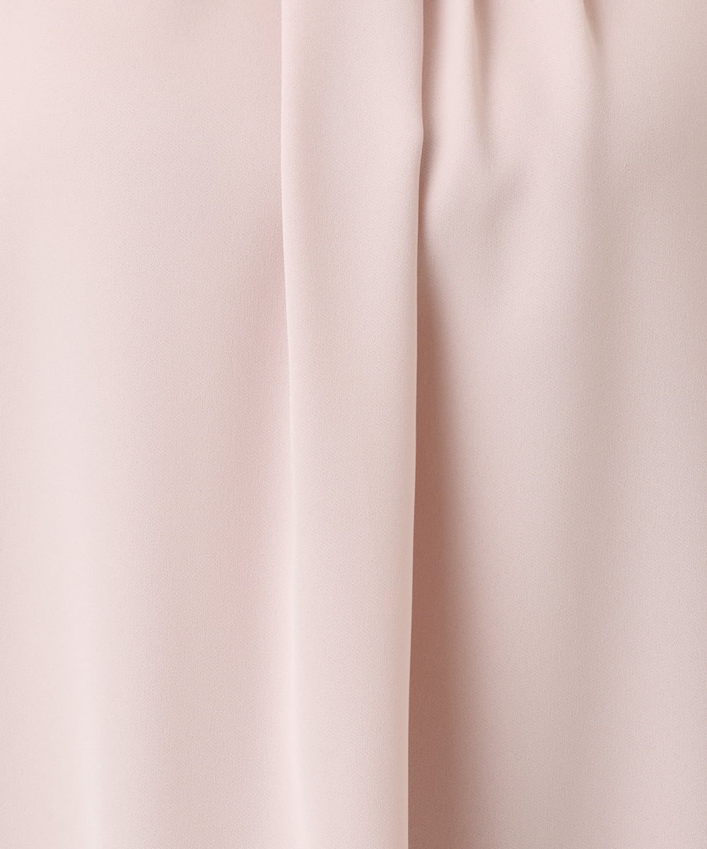 OLBDD04089 eur3(エウルキューブ) 【WEB先行販売】【大きいサイズ/11号サイズあり】ジョーゼットタックブラウス ライトピンク(01)