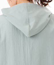 OLBDD07099 eur3(エウルキューブ) 【WEB先行販売】【大きいサイズ】フーディ―ブラウス ライトグリーン