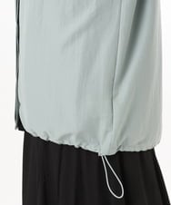 OLBDD07099 eur3(エウルキューブ) 【WEB先行販売】【大きいサイズ】フーディ―ブラウス ライトグリーン