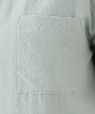 OLBDD07099 eur3(エウルキューブ) 【WEB先行販売】【大きいサイズ】フーディ―ブラウス ライトグリーン