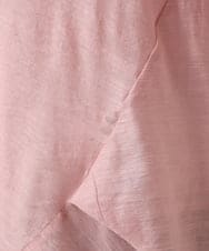 OLBDD11099 eur3(エウルキューブ) 【WEB先行販売】【大きいサイズ】ドロップショルダーブラウス ピンク(03)