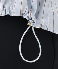 OLBED15089 eur3(エウルキューブ) 【WEB先行販売】【大きいサイズ】バンドカラーストライプシャツ ライトブルー