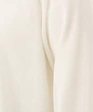 OLBED16119 eur3(エウルキューブ) 【大きいサイズ】レースアップメッシュフーディ アイボリー