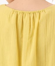 OLBED17099 eur3(エウルキューブ) 【WEB先行販売】【大きいサイズ】レイヤード風ブラウス イエロー