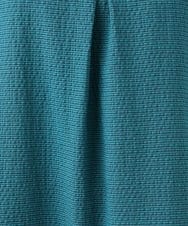 OLBED21099 eur3(エウルキューブ) 【WEB先行販売】【大きいサイズ】ギンガムシャーリングブラウス グリーン