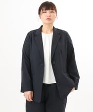 OLBED39089 eur3(エウルキューブ) 【WEB先行販売】【大きいサイズ/11号サイズあり】2wayブラウス ホワイト