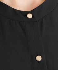 OLBES08090 eur3(エウルキューブ) 【大きいサイズ/11号サイズあり】バックギャザーチュニックブラウス ブラック(94)