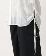 OLBEV11099 eur3(エウルキューブ) 【大きいサイズ】シアードビーブラウス ホワイト(90)