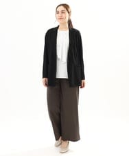 OLBFA20089 eur3(エウルキューブ) 【大きいサイズ】フレアスリーブブラウス グレー(92)
