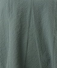 OLBFD25099 eur3(エウルキューブ) 【大きいサイズ】ぽこぽこフレアブラウス グリーン