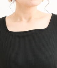 OLBFS16070 eur3(エウルキューブ) 【大きいサイズ/2点セット】シアーシャツアンサンブル ライトグレー(91)