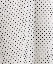 OLBGD28089 eur3(エウルキューブ) 【WEB先行販売】【大きいサイズ】エンボスドットブラウス ライトグレー