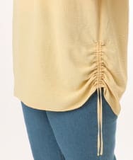 OLBGD37079 eur3(エウルキューブ) 【大きいサイズ】サイドストリングタンクトップ ライトイエロー