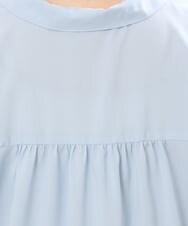 OLBGS35080 eur3(エウルキューブ) 【雑誌掲載】【大きいサイズ】ヴィンテージポプリンシャツチュニック ライトブルー(50)