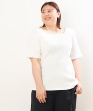 OLBGS36090 eur3(エウルキューブ) 【大きいサイズ/2点セット】ツイードベストセット アイボリー(80)