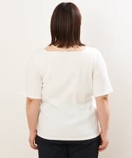 OLBGS36090 eur3(エウルキューブ) 【大きいサイズ/2点セット】ツイードベストセット アイボリー(80)