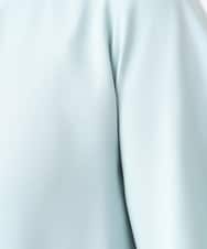 OLBHA24089 eur3(エウルキューブ) 【大きいサイズ】タックブラウス ライトグリーン(30)