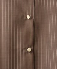 OLBHD32089 eur3(エウルキューブ) 【WEB先行販売】【大きいサイズ/接触冷感】シア―ボクシーシルエットブラウス ダークブラウン