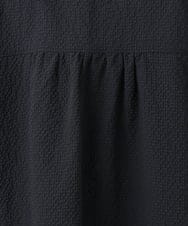 OLBIA27089 eur3(エウルキューブ) 【大きいサイズ】ぽこぽこフーディー風ブラウス ネイビー(57)