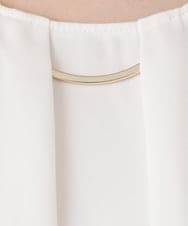 OLBID46089 eur3(エウルキューブ) 【WEB先行販売】【大きいサイズ/11号サイズあり】2WAYタックブラウス ホワイト