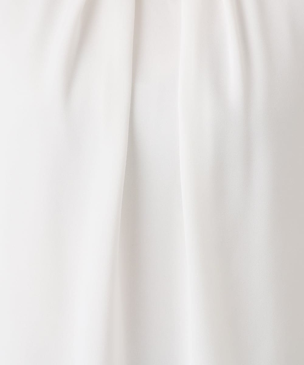 OLBID46089 eur3(エウルキューブ) 【WEB先行販売】【大きいサイズ/11号サイズあり】2WAYタックブラウス ホワイト
