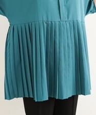 OLBIP36090 eur3(エウルキューブ) 【大きいサイズ】プリーツチュニック グリーン(35)