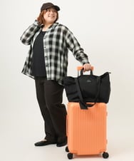 OLBJA01089 eur3(エウルキューブ) 【大きいサイズ】コットンシアーシャツ ブラック(94)