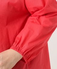 OLBKA05089 eur3(エウルキューブ) 【大きいサイズ】コットンフリルブラウス レッド(05)