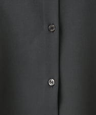OLBLA12099 eur3(エウルキューブ) 【WEB先行販売】【大きいサイズ】バンドカラーブラウス ダークグレー(93)