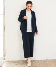 OLBLD12089 eur3(エウルキューブ) 【WEB先行販売】【大きいサイズ/11号サイズあり】2wayチェーンブレードブラウス アイボリー