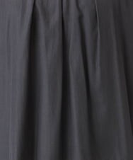 OLBLD13099 eur3(エウルキューブ) 【大きいサイズ】フリルリボンブラウス ダークグレー