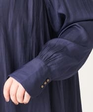 OLBLS08089 eur3(エウルキューブ) 【大きいサイズ/11号サイズあり】タックギャザーブラウス ブルー(55)