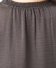 OLBLV16089 eur3(エウルキューブ) 【雑誌掲載】【大きいサイズ】レースコンビブラウス ダークグレー(93)
