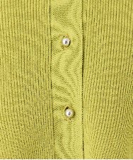 OLCAA19099 eur3(エウルキューブ) 【大きいサイズ】ペプラムニットカーディガン ライトグリーン(30)