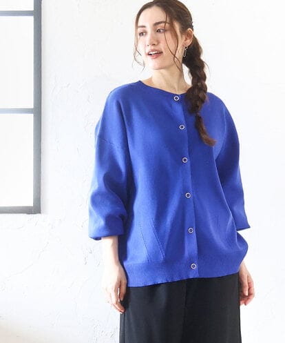 OLCAD10099 eur3 【WEB先行販売】【大きいサイズ】2WAYカーディガン