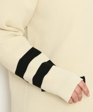 OLCBS21090 eur3(エウルキューブ) 【大きいサイズ】アイビーカーディガン アイボリー(80)