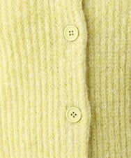 OLCBV19099 eur3(エウルキューブ) 【大きいサイズ】2WAYふわふわカーディガン ライトグリーン(30)